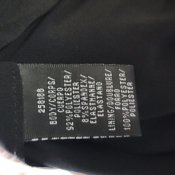 Black beaded waist keyhole dress from rk, size 10 or 12 - Picture 5 of 5